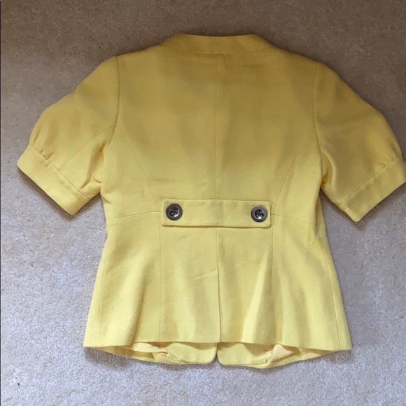 Classiques Entier Yellow Blazer/Jacket - Picture 2 of 4